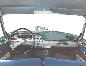 Interiør fra 1966 Citroen DS19 