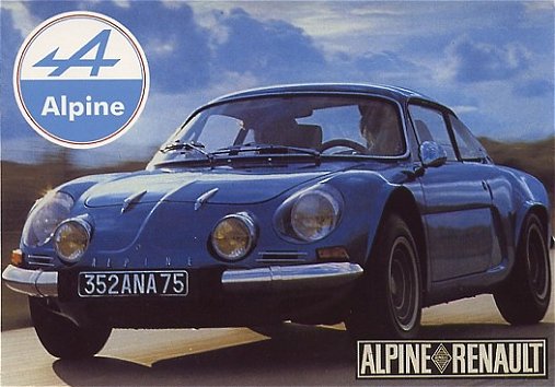 RENAULT - ALPINE A110 1600SC 1974