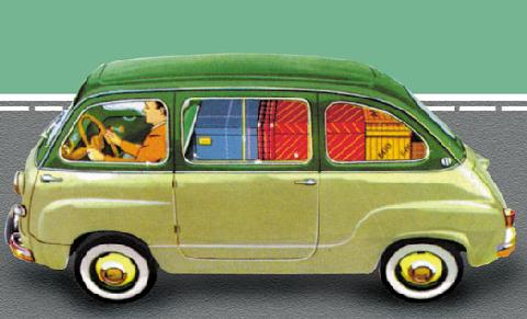 Fiat 600 Multipla (1956)